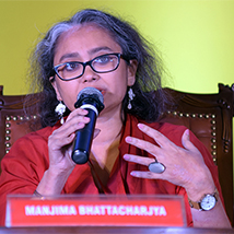 Researcher, Writer and Activist Manjima Bhattacharjya